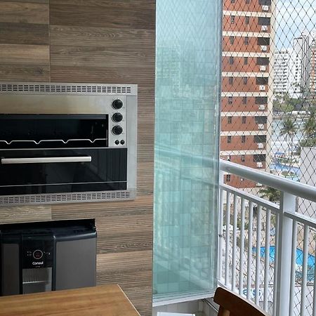 Lindo Apartamento A 50 Metros Da Praia Гуаружа Экстерьер фото