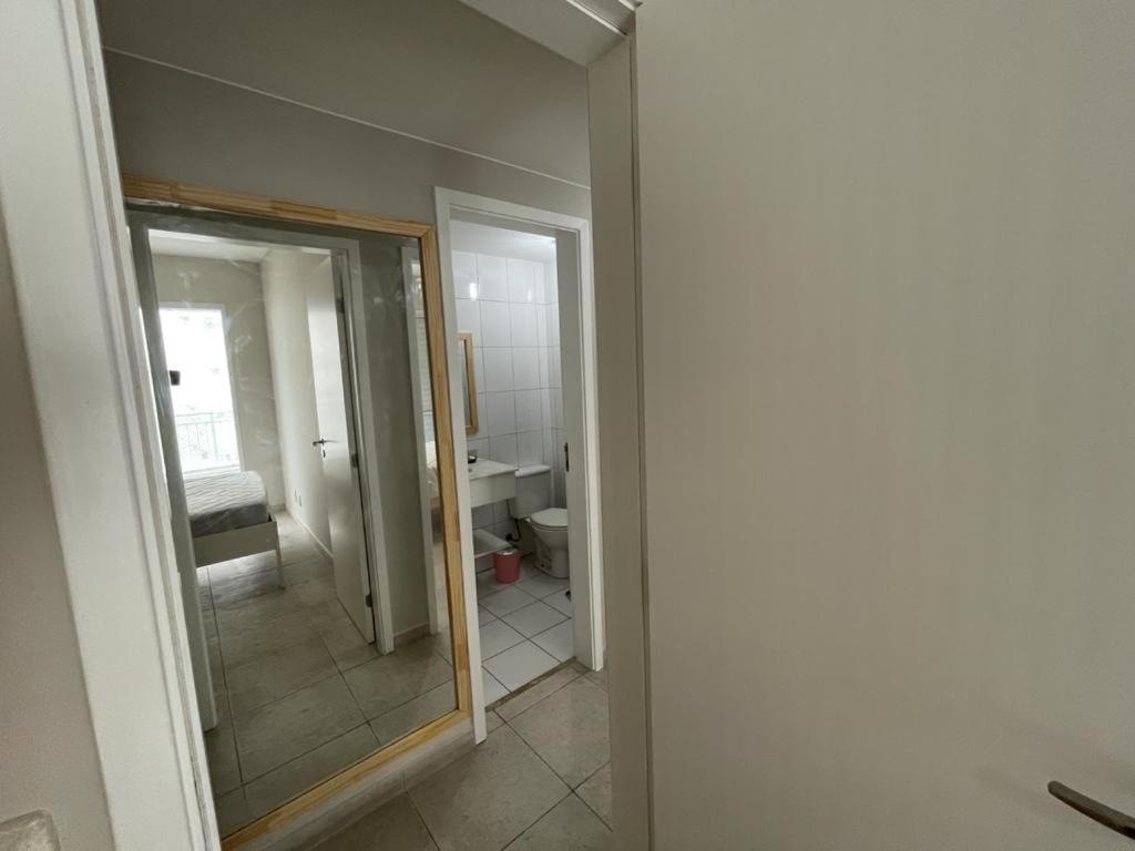 Lindo Apartamento A 50 Metros Da Praia Гуаружа Экстерьер фото